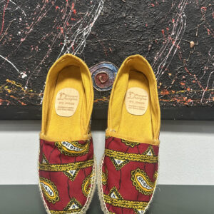 Alpargatas rojo con amarillo