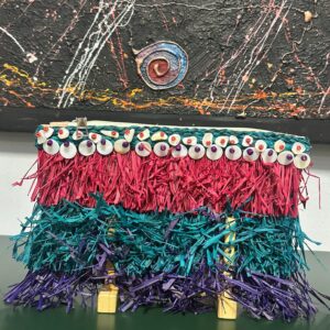 Neceser rosa, morado y turquesa